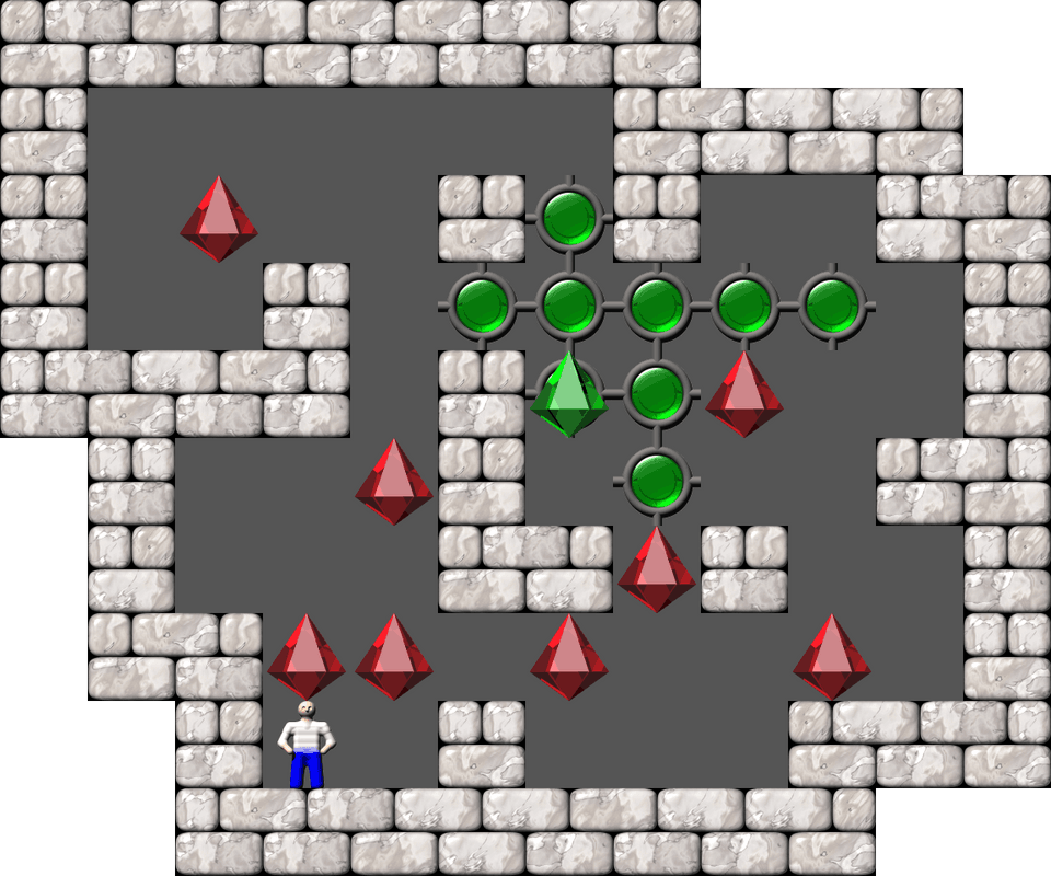 Sokoban Revenge 37 level 61